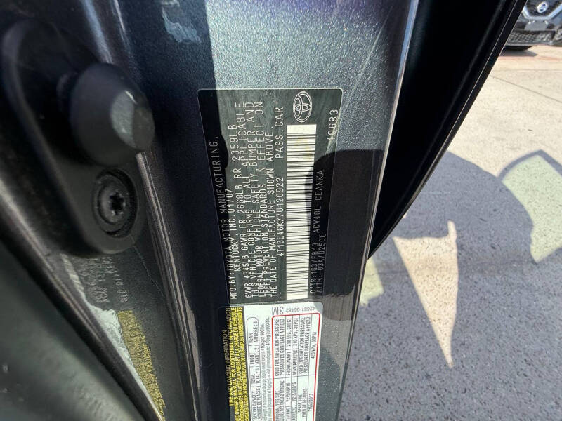 2007 Toyota Camry CE