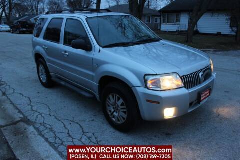 2005 Mercury Mariner for sale at Your Choice Autos in Posen IL