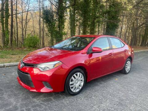 2015 Toyota Corolla for sale at Legacy Motor Sales in Norcross GA
