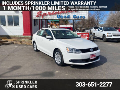 2012 Volkswagen Jetta for sale at Sprinkler Used Cars in Longmont CO