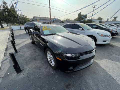 2015 Chevrolet Camaro for sale at ROMO'S AUTO SALES in Los Angeles CA