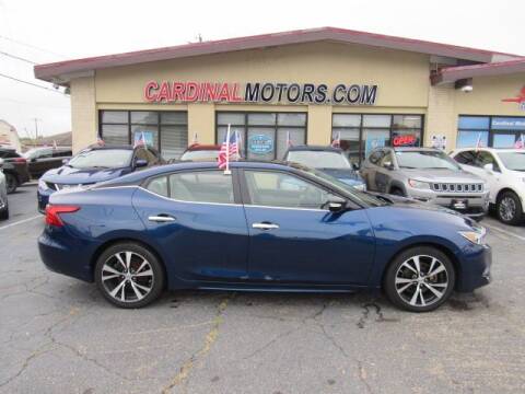 2018 Nissan Maxima for sale at Cardinal Motors in Fairfield OH