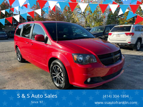 2015 Dodge Grand Caravan for sale at S & S Auto Sales in Franklin WI