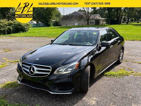 2014 Mercedes-Benz E-Class for sale at LurBL Motorcars in Aston PA