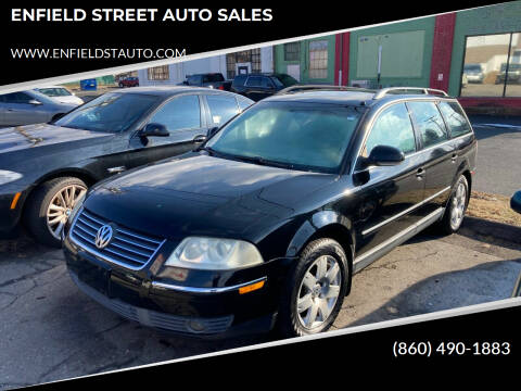 2005 Volkswagen Passat for sale at ENFIELD STREET AUTO SALES in Enfield CT