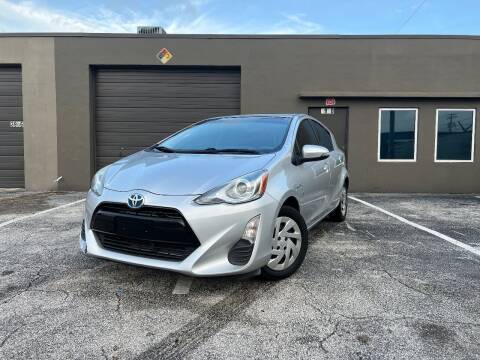 2016 Toyota Prius c for sale at Vox Automotive in Oakland Park FL