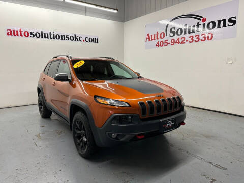 2016 Jeep Cherokee for sale at Auto Solutions in Warr Acres OK