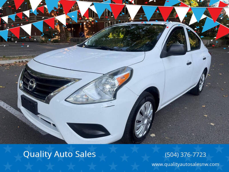 2015 Nissan Versa 1.6 S Plus