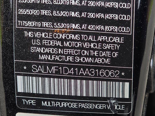 2010 Land Rover Range Rover HSE