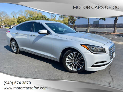 2016 Hyundai Genesis for sale at Motor Cars of OC in Costa Mesa CA