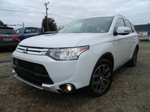 2015 Mitsubishi Outlander for sale at A Plus Autos LLC in Fredericksburg VA