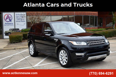2014 Land Rover Range Rover Sport for sale at Atlanta Cars and Trucks in Kennesaw GA