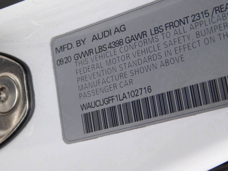 2020 Audi A3 Premium Plus 40 TFSI