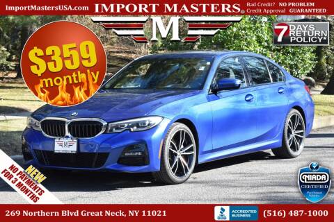 2019 BMW 3 Series for sale at Import Masters in Great Neck NY
