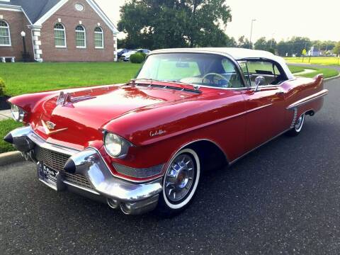 1957 Cadillac DeVille for sale at Black Tie Classics in Stratford NJ
