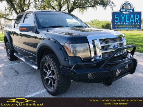 2009 Ford F-150 for sale at LUXURY UNLIMITED AUTO SALES in San Antonio TX
