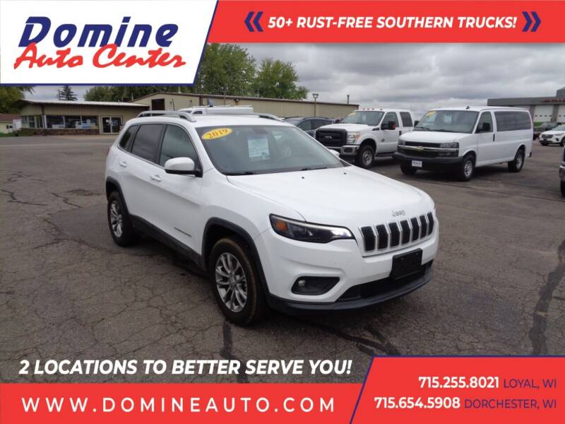 2019 Jeep Cherokee for sale at Domine Auto Center in Loyal WI