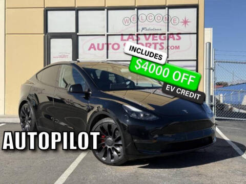 2021 Tesla Model Y for sale at Las Vegas Auto Sports in Las Vegas NV
