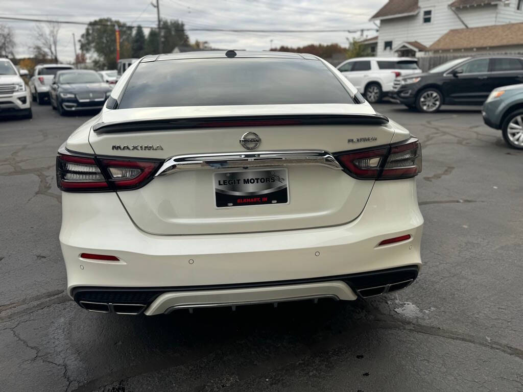 2021 Nissan Maxima for sale at Legit Motors in Elkhart, IN