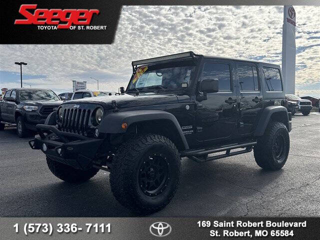 2015 Jeep Wrangler Unlimited for sale at SEEGER TOYOTA OF ST ROBERT in Saint Robert MO