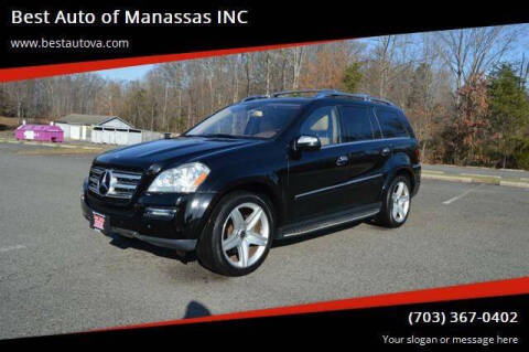 2010 Mercedes-Benz GL-Class for sale at Best Auto of Manassas INC in Manassas VA