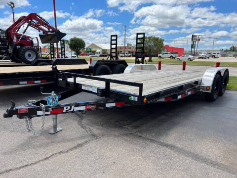 2022 ZZ TRAILERS PJ Trailers Custom Trailer BP for sale at NORRIS AUTO SALES in Oklahoma City OK