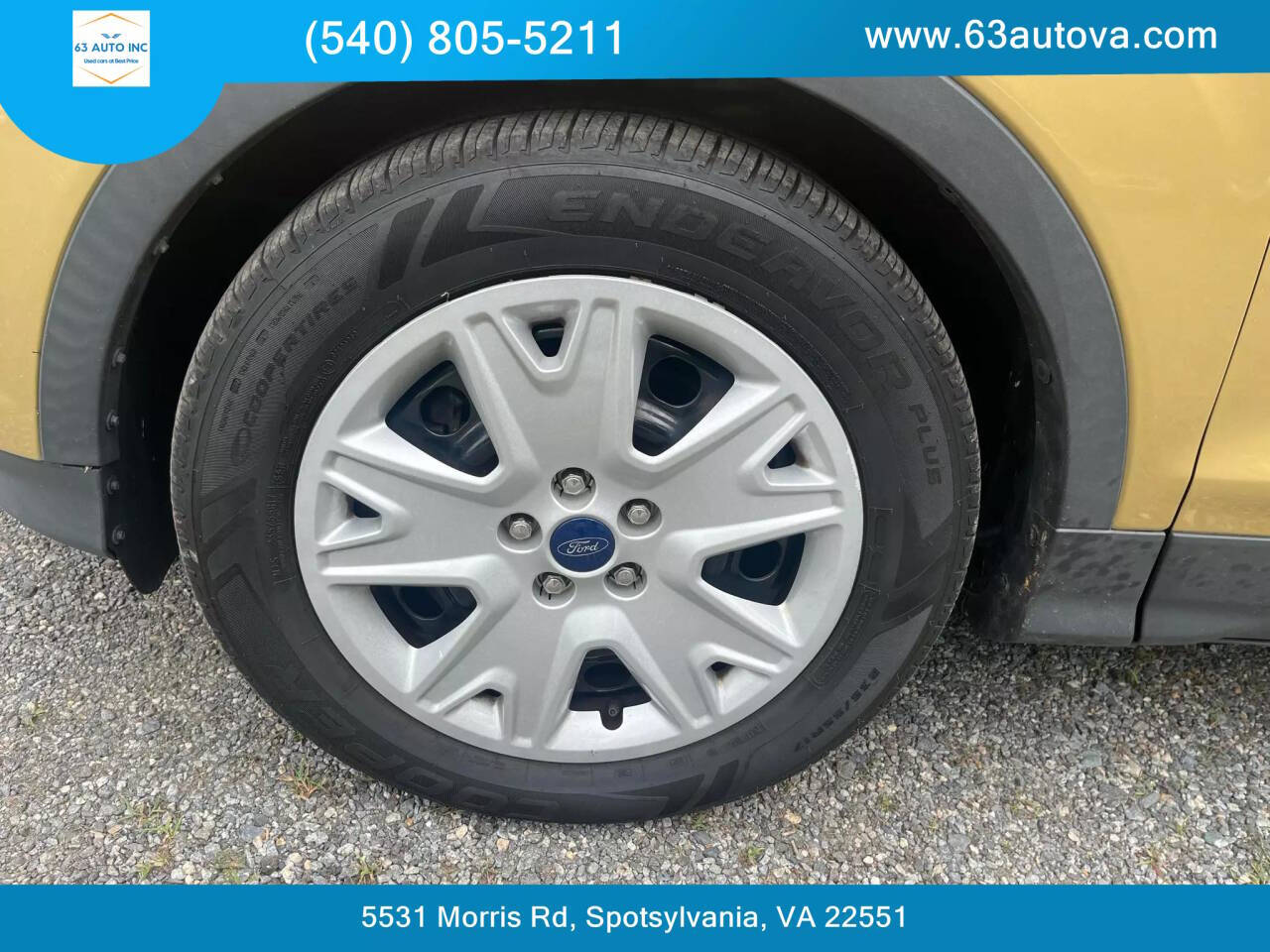 2015 Ford Escape for sale at 63 Auto Inc in Spotsylvania, VA