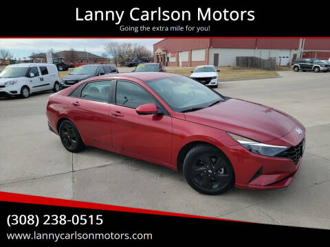2021 Hyundai Elantra Hybrid for sale at Lanny Carlson Motors in Kearney NE