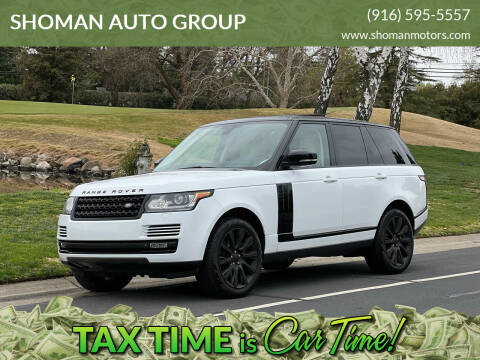 2014 Land Rover Range Rover for sale at SHOMAN AUTO GROUP in Davis CA