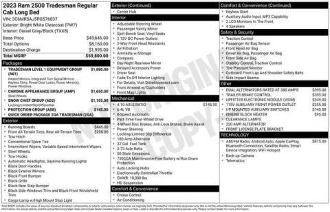 2023 RAM 2500 Tradesman