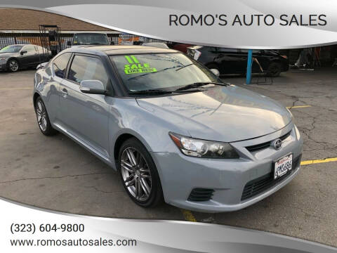 2011 Scion tC for sale at ROMO'S AUTO SALES in Los Angeles CA