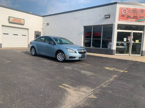 2011 Chevrolet Cruze for sale at HIGHLINE AUTO LLC in Kenosha WI