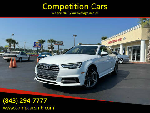 2017 Audi A4 for sale at Competition Cars in Myrtle Beach SC