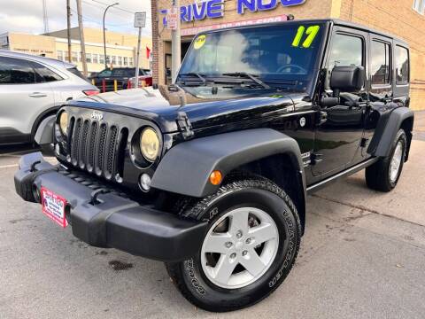 2017 Jeep Wrangler Unlimited for sale at Drive Now Autohaus Inc. in Cicero IL