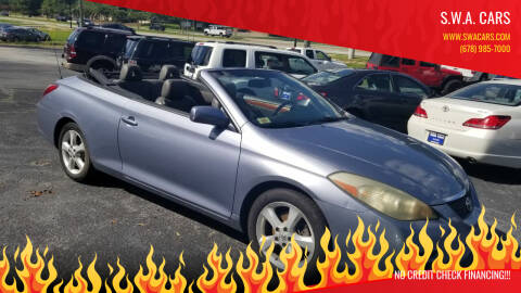 2008 Toyota Camry Solara for sale at S.W.A. Cars in Grayson GA