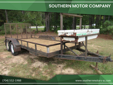 2000 Universal 16 foot Landscape Trailer for sale at Southern Motor Company in Lancaster SC