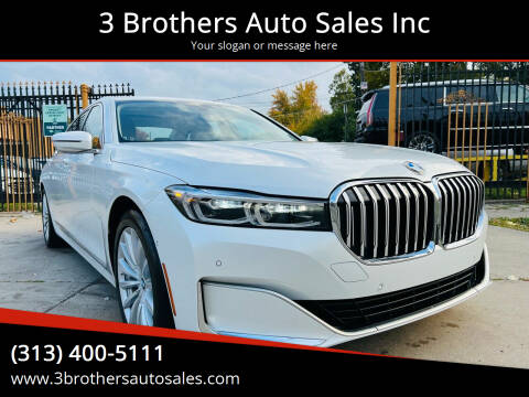 2022 BMW 7 Series for sale at 3 Brothers Auto Sales Inc in Detroit MI