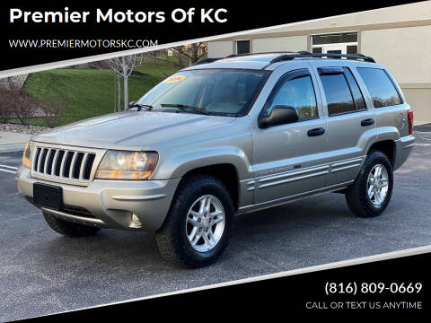 2004 Jeep Grand Cherokee for sale at Premier Motors of KC in Kansas City MO