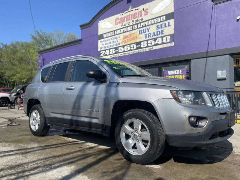 2015 Jeep Compass for sale at Carmen's Auto Sales in Hazel Park MI