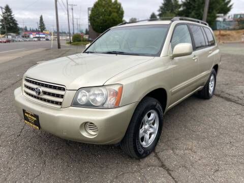 2003 Toyota Highlander for sale at Bright Star Motors in Tacoma WA