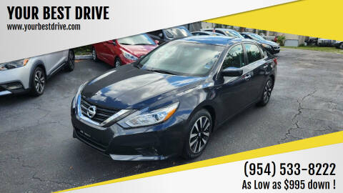 2018 Nissan Altima for sale at YOUR BEST DRIVE in Oakland Park FL