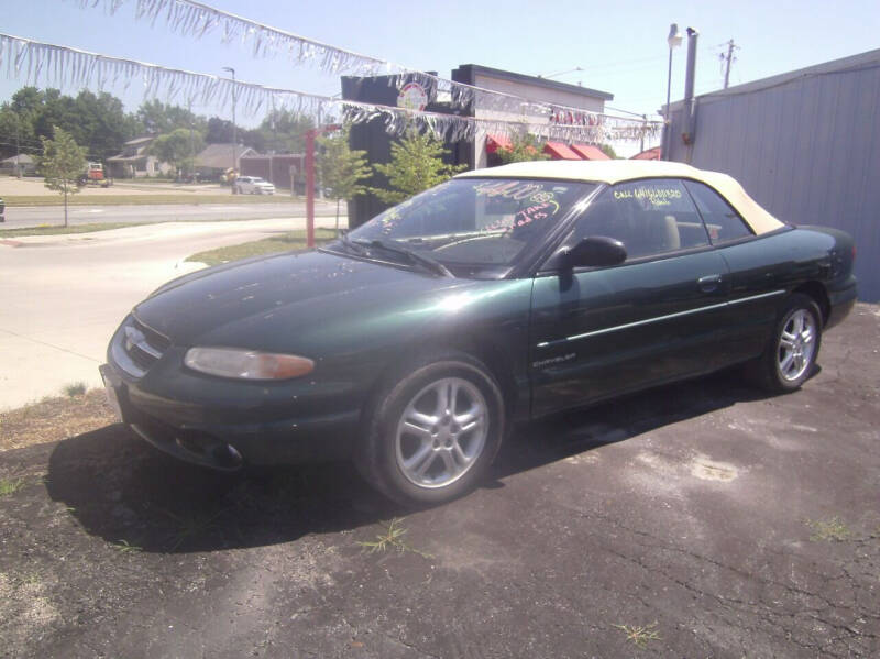 1996 Chrysler Sebring for sale at MITRISIN MOTORS INC in Oskaloosa IA