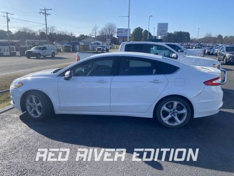 2016 Ford Fusion for sale at RED RIVER DODGE - Red River of Malvern in Malvern AR