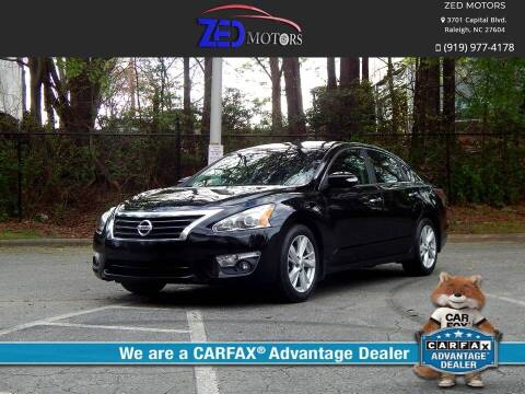2015 Nissan Altima for sale at Zed Motors in Raleigh NC