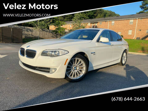 2011 BMW 5 Series for sale at VELEZ MOTOR COMPANY LLC in Orlando FL