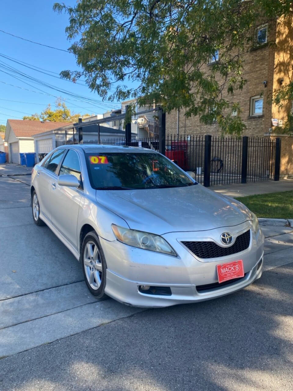 2007 Toyota Camry for sale at Macks Motor Sales in Chicago, IL