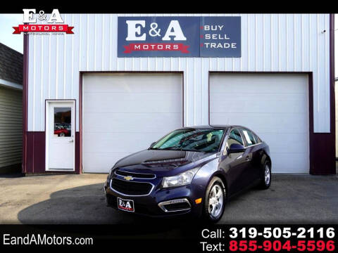2016 Chevrolet Cruze Limited for sale at E&A Motors in Waterloo IA