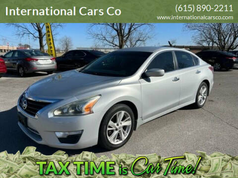 2013 Nissan Altima for sale at International Cars Co in Murfreesboro TN
