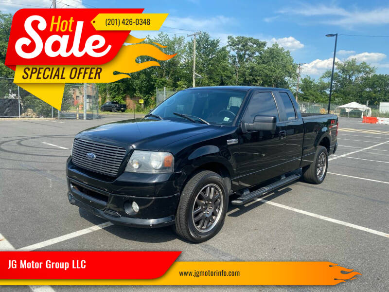 2008 Ford F-150 for sale at JG Motor Group LLC in Hasbrouck Heights NJ