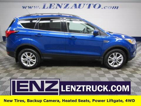 2019 Ford Escape for sale at LENZ TRUCK CENTER in Fond Du Lac WI